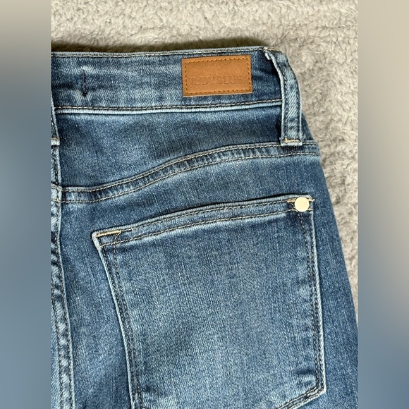 Judy Blue Jeans Womens Size 1/25 Skinny Fit High Rise Raw Cut Out Hem JB88459 - Picture 13 of 15